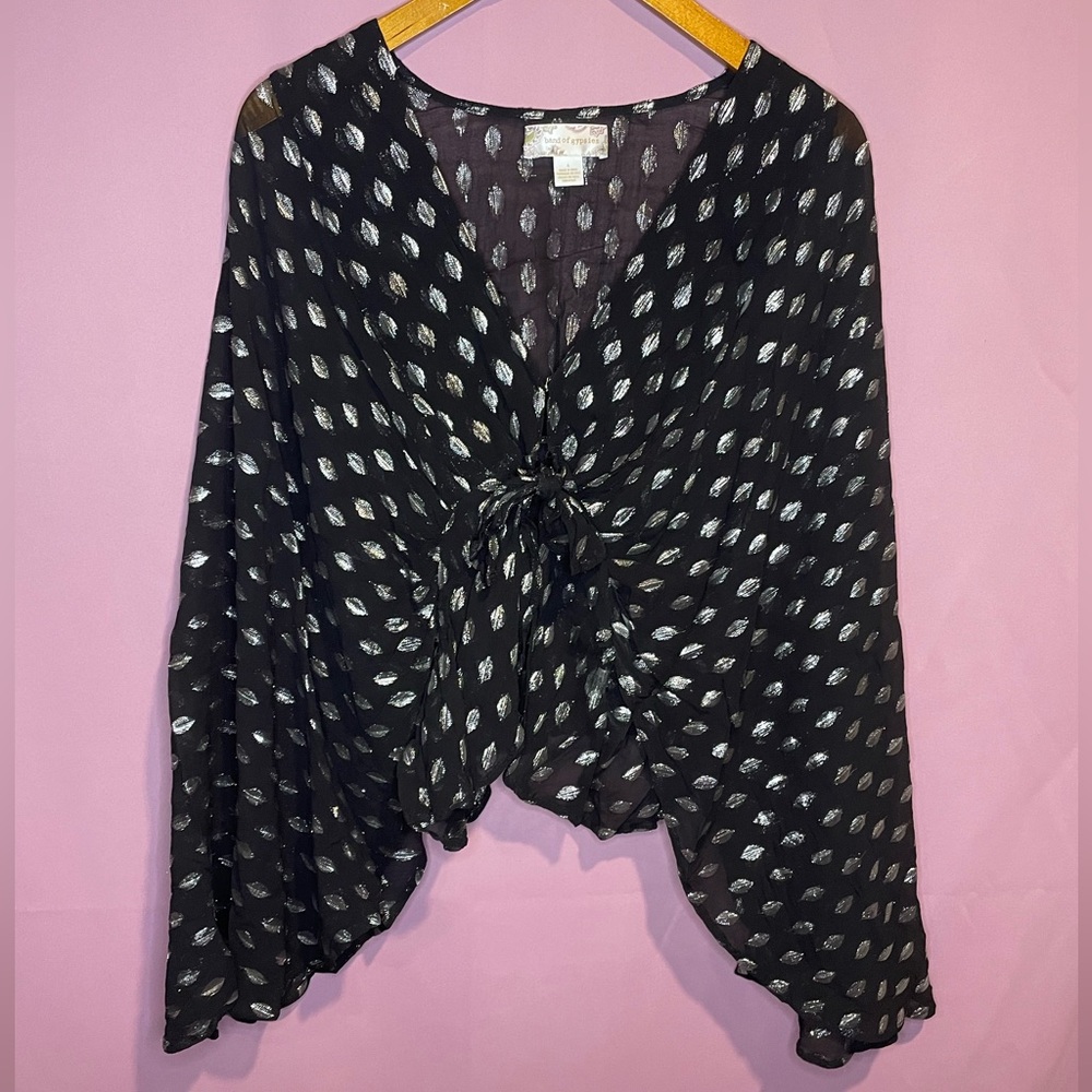 Band of Gypsies Batwing Top - S